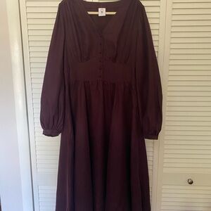 Son de Flor Diane Dress in Royal Grape